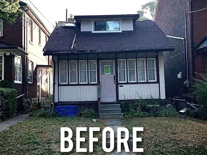Tampilan depan rumah setelah direnovasi