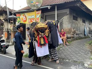 Rayakan Galungan dan Kuningan, Warga Bali Gelar Tradisi Ngelawang