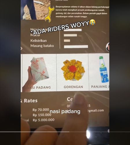 Kuli angkut asal Jawa viral minta nasi padang dan nasi goreng sebelum kerja