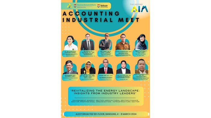 Accounting Industrial Meet (AIM) 2024 Telkom University.