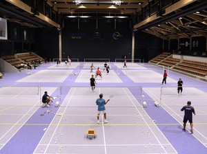 Jonatan Christie dkk Jajal Lapangan Pusat OLahraga Chambly Maville