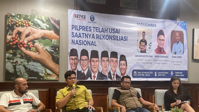 Direktur Excecutive Partner Politik Indonesia Abubakar Solissa