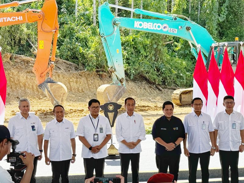 Groundbreaking Bank Mandiri di IKN