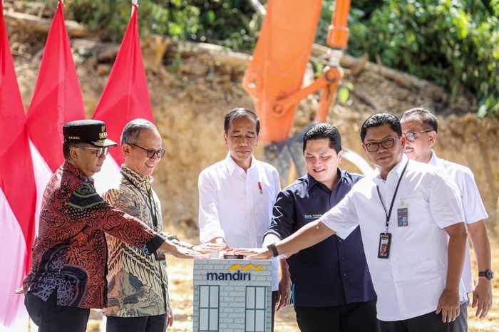 Groundbreaking Bank Mandiri di IKN