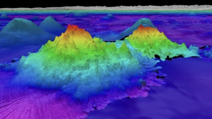 Ilmuwan Schmidt Ocean Institute menemukan gunung bawah laut misterius, bahkan salah satunya setara tiga kali lipat gedung tertinggi di dunia.