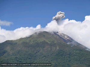 Gempa Vulkanik Gunung Ile Lewotolok Meningkat