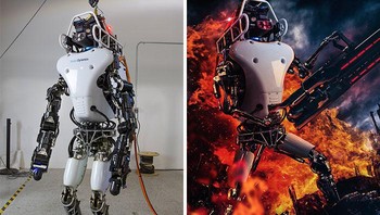 Atlas dari Boston Dynamics Foto: Reddit via Boredpanda