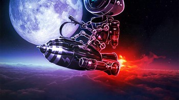 Lampu robot jadi penjelajah angkasa. Foto: Reddit via Boredpanda