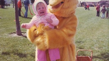 Anak bayi pun takut. Foto: sadanduseless