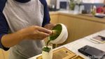 Waffle Topping Es Krim Matcha Asli Jepang Ada di Gading Serpong