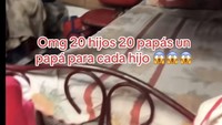 Marta mengaku tidak mudah untuk membiayai 19 anaknya. Sebab, dia mengalami masalah ekonomi dan ayah dari anak-anaknya tak bertanggung jawab. (Foto: TikTok @gegita_flores503)