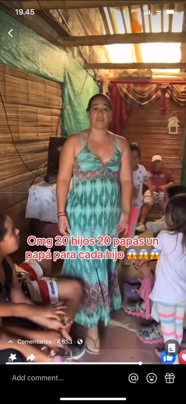 Setelah kisahnya jadi viral, Martha mendapat bantuan dari pemerintah setempat meski menurutnya masih sendiri. Setiap bulannya, ia menerima COP 300.000 (Rp 1,8 jutaan) untuk anak-anak yang besar dari COP 120.000 (Rp 474 ribuan) untuk anak-anak yang kecil. Selain itu, ia juga sering dibantu oleh tetangga dan gereja setempat. Foto: TikTok @gegita_flores503