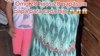 Salah satu anak perempuan Marta (Foto: TikTok @gegita_flores503)