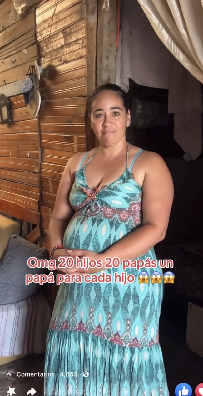 Wanita bernama Martha jadi sorotan karena memiliki 19 yang dikandungnya sendiri. Ia bahkan disebut sedang hamil anak yang ke-20 dan tidak mengetahui siapa ayahnya. Kondisinya yang memperhatikan pun telah mendapat perhatian dari pemerintah. Foto: TikTok @gegita_flores503