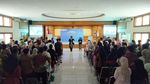5 Potret Kemeriahan Mahasiswa Ikuti Seminar dan Raih Rekor Muri