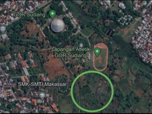Melihat Lokasi Pembangunan Stadion di GOR Sudiang Makassar Seluas 20 Hektare