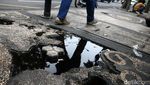 Sejumlah Pedestrian di Surabaya Rusak