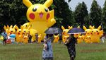 Pikachu Bikin Heboh Bali, Begini Potretnya
