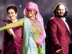 Crazy Rich Mukesh Ambani Bayar Rihanna Rp 99 M Nyanyi di Pranikah Anaknya