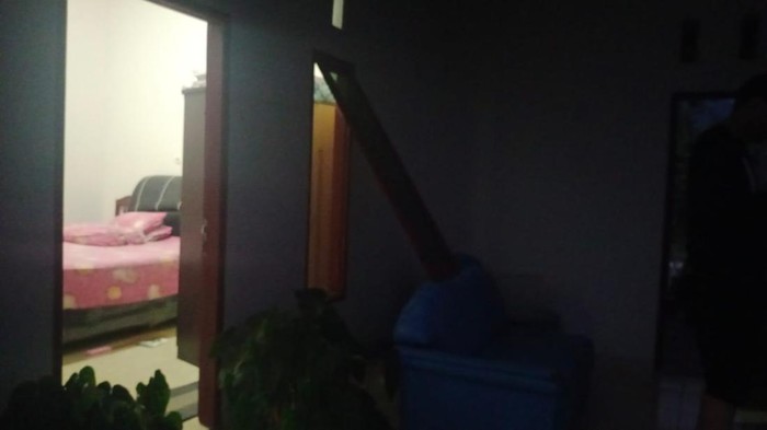 Rumah lansia di Sigi, Sulteng yang disatroni maling.
