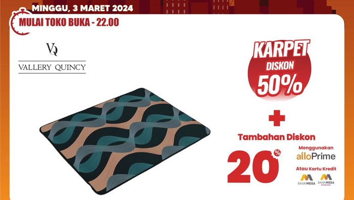 Transmart Full Day Sale-Karpet