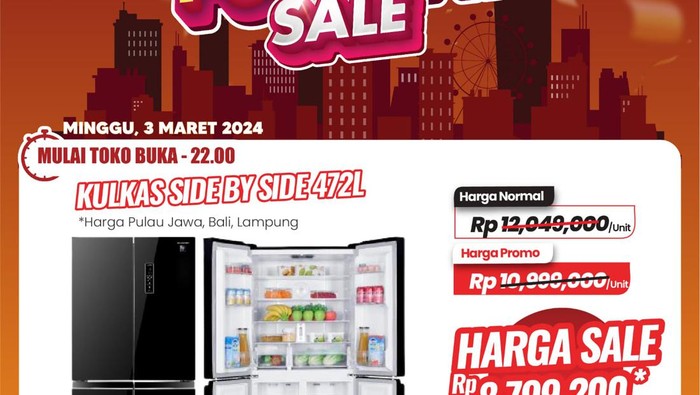 Transmart Full Day Sale-Kulkas