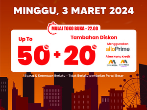 Transmart Full Day Sale Hadir Lagi! Banjir Diskon 50% + 20%