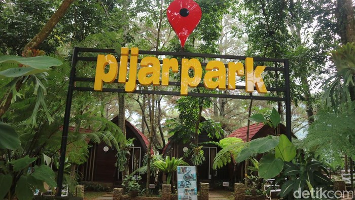 Wisata Pijar Park Kudus, Sabtu (2/3/2024).