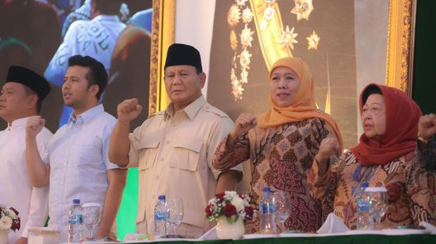 Bertemu Prabowo di Hambalang, Khofifah Sebut Jatim Jantung Kemenangan Paslon 02