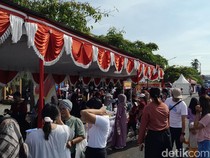 Serunya Warga Menikmati Sajian Perdana CFD Pangandaran