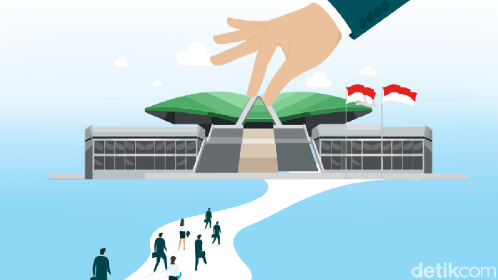 Ilustrasi caleg lolos Senayan