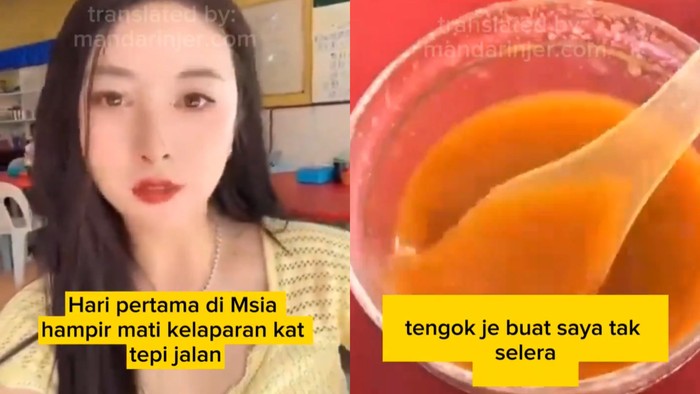 Influencer Ini Ngaku Mati Kelaparan karena Tak Cocok Makan Hidangan Malaysia
