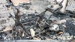 Potret Kebakaran Puluhan Kamar Kos di Denpasar