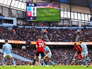 Babak I Selesai, MU Unggul 1-0 di Kandang Man City