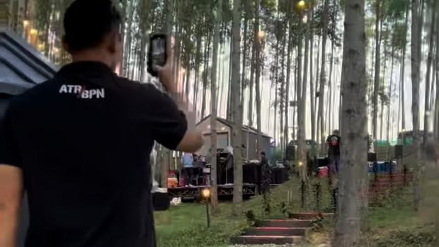 Menteri ATR Agus Harimurti Yudhoyono (AHY) mengunggah momen bermalam di IKN (Dok. Instagram AHY)