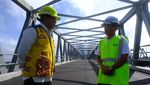 Pembangunan Duplikasi Jembatan Kapuas Hampir Rampung