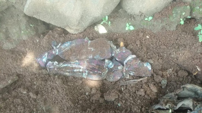 Kondisi bingkisan diduga janin ternyata bangkai kucing yang sempat menggegerkan warga Kelurahan Tanjung, Kecamatan Purwokerto Selatan, Kabupaten Banyumas, Minggu (3/3/2024).