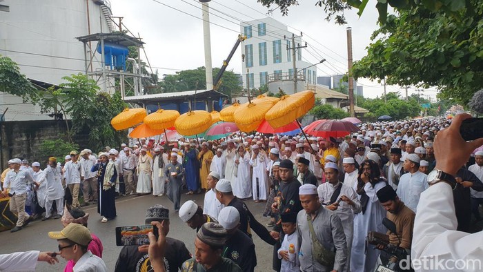 Puncak Ziarah Kubra diikuti puluhan ribu umat Islam di Kota Palembang