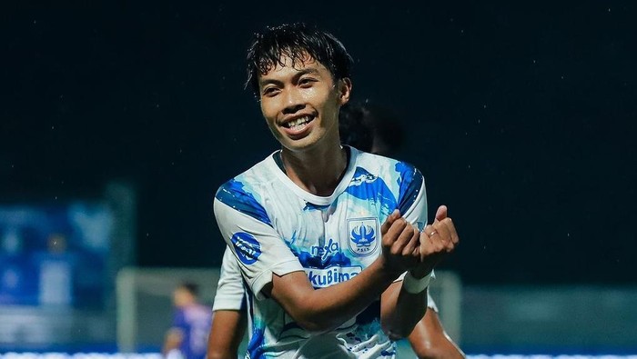 Riyan Ardiansyah jadi penentu kemenangan PSIS atas Persik di Stadion Magelang, Minggu (3/3/2024).