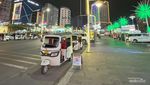 Gambaran Gemerlap Malam di Sihanoukville Kamboja
