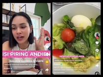 Andien Makan Soto Sehat Versinya, Pakai Kaldu Tulang dan Miso