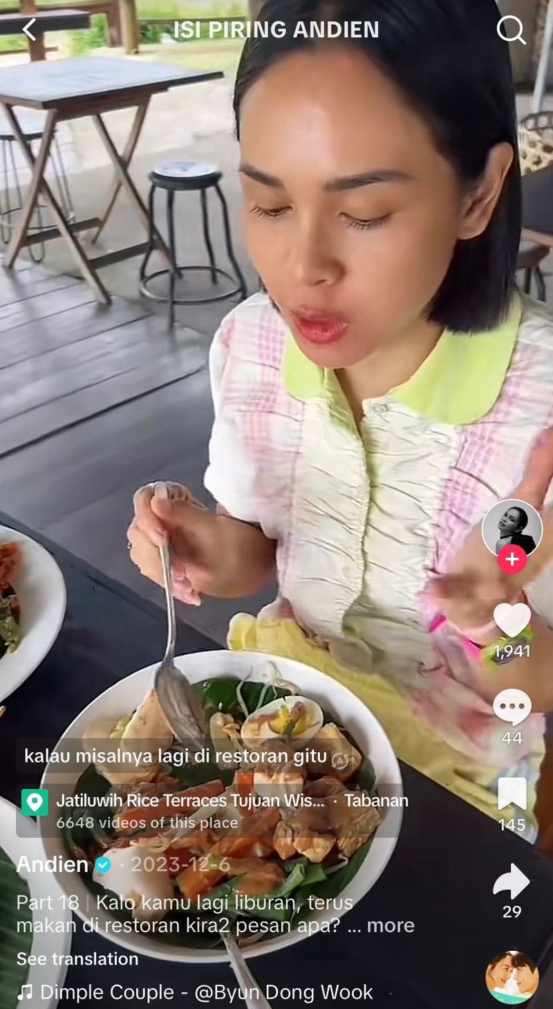 Andien Lahap Soto Sehat Versinya, Pakai Kaldu Tulang dan Miso