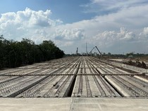 Brantas Abipraya Kebut Proyek Jalan Tol Bayung Lencir-Tempino Seksi 3