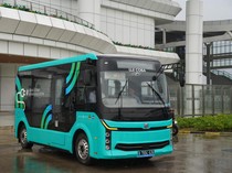 Ini Bus Listrik yang Bakal Hadir di Stasiun Kereta Cepat