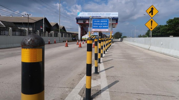 Gerbang tol Makassar, Sulsel.