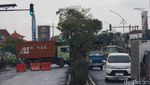 Potret Jalan Gresik Sempat Ditutup Imbas Ledakan di Mako Brimob