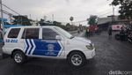 Potret Jalan Gresik Sempat Ditutup Imbas Ledakan di Mako Brimob
