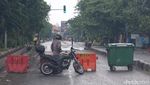 Potret Jalan Gresik Sempat Ditutup Imbas Ledakan di Mako Brimob