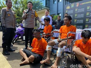 Aksi Jambret Viral di Kelapa Gading Berakhir Kena Tembak di Kaki