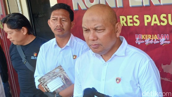 Kasat Reskrim Polres Pasuruan Kota AKP Rudy Hidajanto, di Mapolresta,